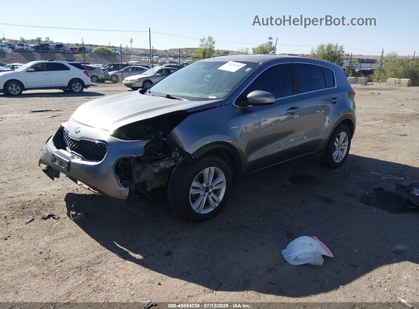 KNDPMCACXH7275746 2017 KIA SPORTAGE Gray Передня ліва чверть
