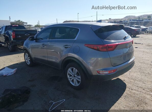 KNDPMCACXH7275746 2017 KIA SPORTAGE Gray Задня ліва чверть