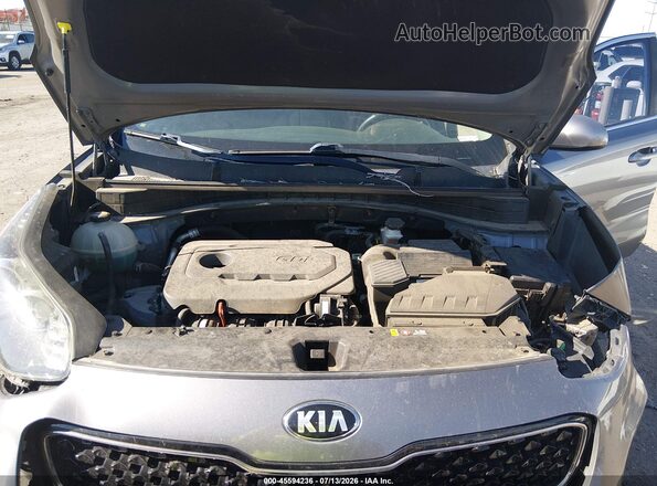 KNDPMCACXH7275746 2017 KIA SPORTAGE Gray Вид ззаду