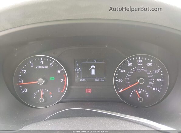 KNDPMCACXH7288979 2017 KIA SPORTAGE Gray Widok tylnych siedzeń