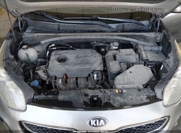 KNDPMCACXJ7332002 2018 KIA SPORTAGE Серый Вид сзади