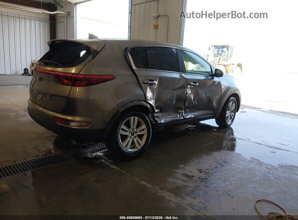 KNDPMCACXJ7332002 2018 KIA SPORTAGE Серый Задняя правая четверть