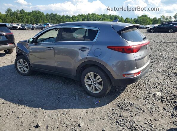 KNDPMCACXJ7393429 2018 KIA SPORTAGE Silver Rear left