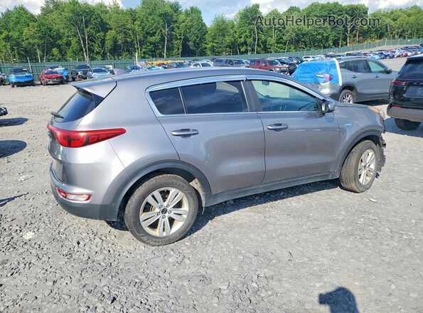 KNDPMCACXJ7393429 2018 KIA SPORTAGE Silver Rear right