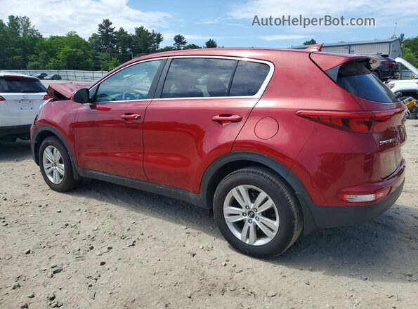 KNDPMCACXK7531777 2019 KIA SPORTAGE Красный Задняя левая четверть