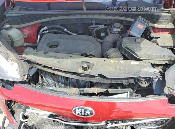 KNDPMCACXK7531777 2019 KIA SPORTAGE Красный Вид подкапотного пространства