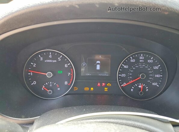KNDPMCACXK7531777 2019 KIA SPORTAGE Красный Вид щитка приборов