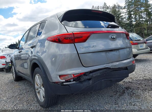 KNDPMCACXK7568764 2019 KIA SPORTAGE Gray Դիմացի տեսք