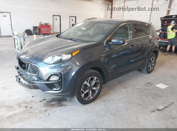 KNDPMCACXL7629063 2020 KIA SPORTAGE Gray წინა მარცხენა ხედი სამი მეოთხედიდან