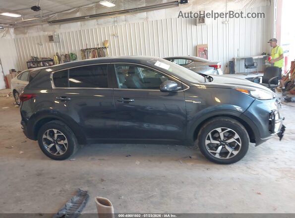 KNDPMCACXL7629063 2020 KIA SPORTAGE Gray უკანა სალონის ხედი