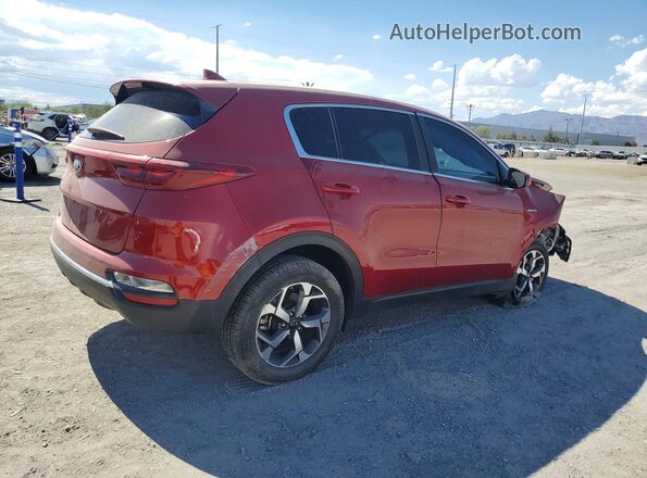 KNDPMCACXL7763636 2020 KIA SPORTAGE Красный Задняя правая четверть