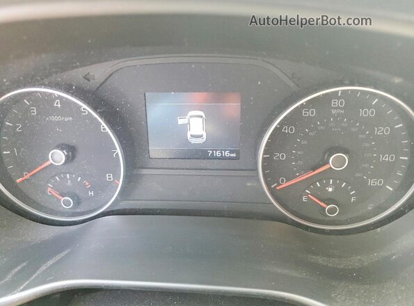 KNDPMCACXL7763636 2020 KIA SPORTAGE Красный Вид щитка приборов