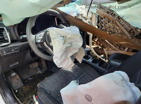 KNDPMCACXM7873278 2021 KIA SPORTAGE White წინა პანელის ხედი
