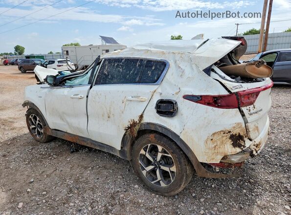 KNDPMCACXM7873278 2021 KIA SPORTAGE White უკანა მარცხენა