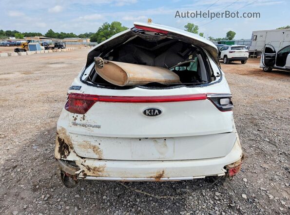 KNDPMCACXM7873278 2021 KIA SPORTAGE White უკანა ხედი