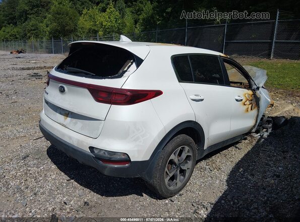 KNDPMCACXM7915285 2021 KIA SPORTAGE White Trasero derecho