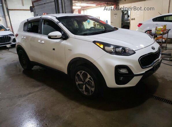 KNDPMCACXM7934497 2021 KIA SPORTAGE White Delantero derecho