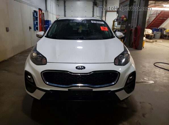 KNDPMCACXM7934497 2021 KIA SPORTAGE White Vista frontal