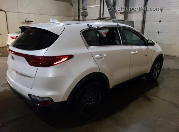KNDPMCACXM7934497 2021 KIA SPORTAGE White Trasero derecho