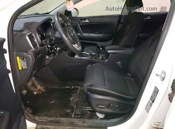 KNDPMCACXM7934497 2021 KIA SPORTAGE White Vista interior delantera