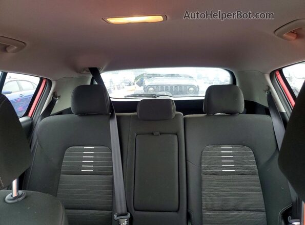 KNDPMCACXN7949762 2022 KIA SPORTAGE Red Rear seats view