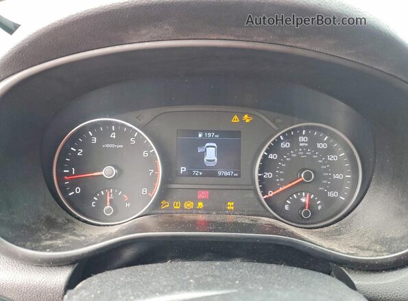 KNDPMCACXN7949762 2022 KIA SPORTAGE Red Instrument cluster view