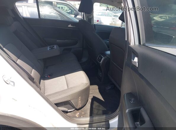 KNDPMCACXN7951611 2022 KIA SPORTAGE Silver VIN კოდის სტიკერის ხედი