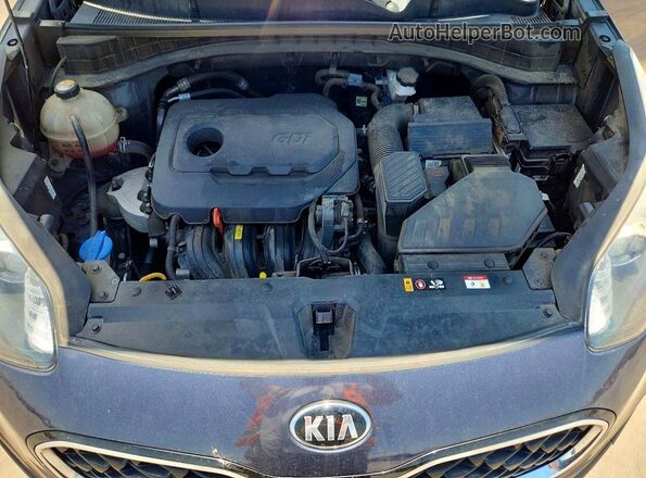 KNDPMCACXN7971986 2022 KIA SPORTAGE Blue Вид задньої частини салону