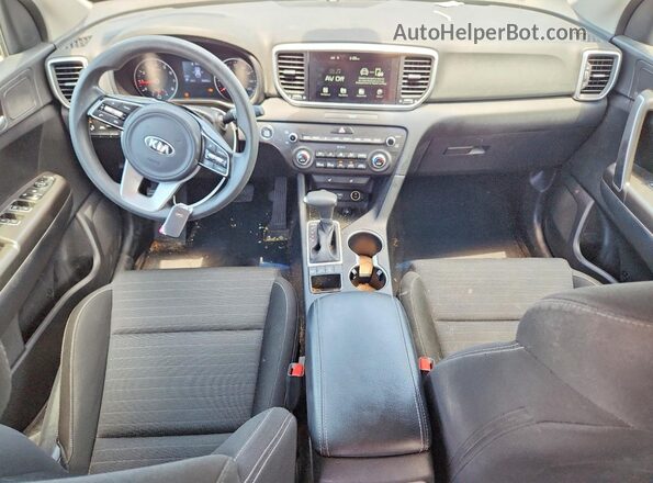 KNDPMCACXN7971986 2022 KIA SPORTAGE Blue Вид панелі приладів