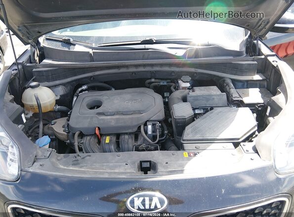 KNDPN3AC0H7186605 2017 KIA SPORTAGE Черный Вид сзади