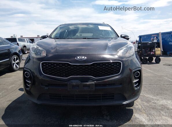 KNDPN3AC0H7186605 2017 KIA SPORTAGE Черный Вид щитка приборов
