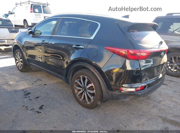 KNDPN3AC1J7354564 2018 KIA SPORTAGE Black Rear left