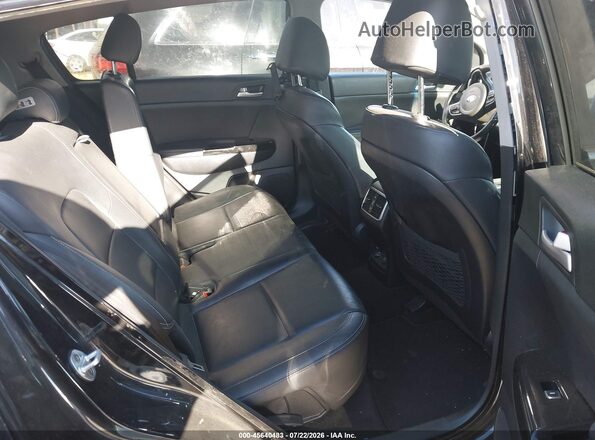 KNDPN3AC1J7354564 2018 KIA SPORTAGE Black VIN sticker view