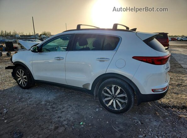 KNDPN3AC3J7387226 2018 KIA SPORTAGE Белый Задняя левая четверть