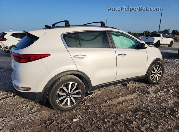 KNDPN3AC3J7387226 2018 KIA SPORTAGE Белый Задняя правая четверть