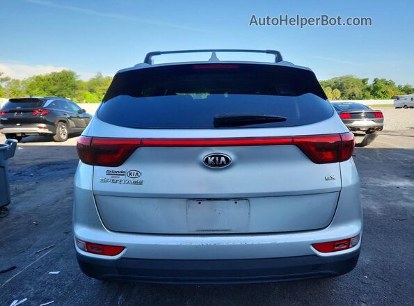 KNDPN3AC4H7215538 2017 KIA SPORTAGE Silver Հետևի տեսք