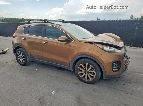KNDPN3AC4J7387896 2018 KIA SPORTAGE Tan Delantero derecho