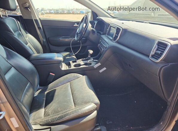 KNDPN3AC5H7092168 2017 KIA SPORTAGE Gray Front interior view