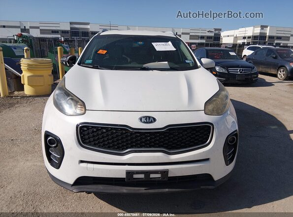KNDPN3AC5H7151297 2017 KIA SPORTAGE White Instrument cluster view