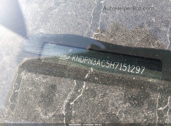 KNDPN3AC5H7151297 2017 KIA SPORTAGE White Engine compartment view