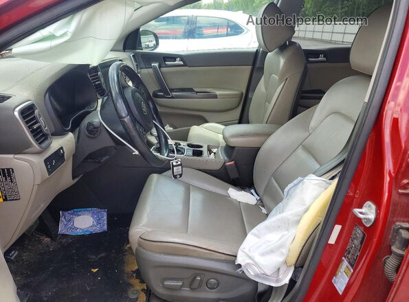 KNDPN3AC5H7212972 2017 KIA SPORTAGE Red Սալոնի դիմացի տեսք