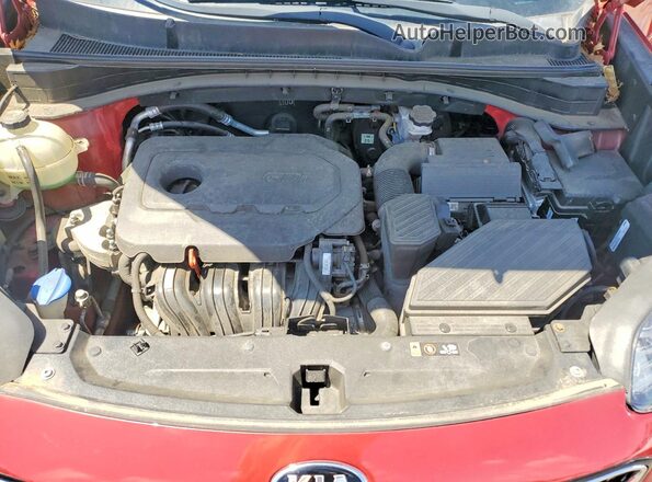 KNDPN3AC5H7212972 2017 KIA SPORTAGE Red Շարժիչի բաժամունքի տեսք