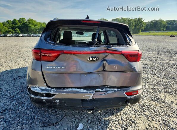 KNDPN3AC5J7421022 2018 KIA SPORTAGE Gray Widok z tyłu