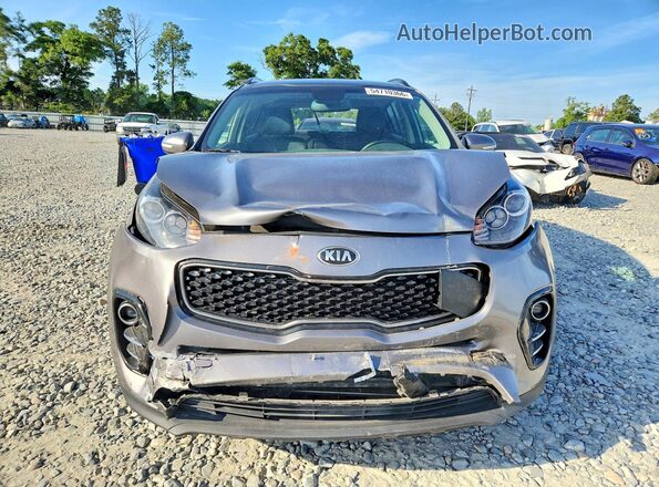 KNDPN3AC5J7421022 2018 KIA SPORTAGE Gray Widok z przodu