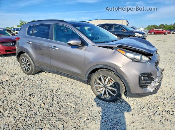 KNDPN3AC5J7421022 2018 KIA SPORTAGE Gray Przód prawy