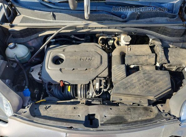 KNDPN3AC5J7421022 2018 KIA SPORTAGE Gray Widok komory silnika