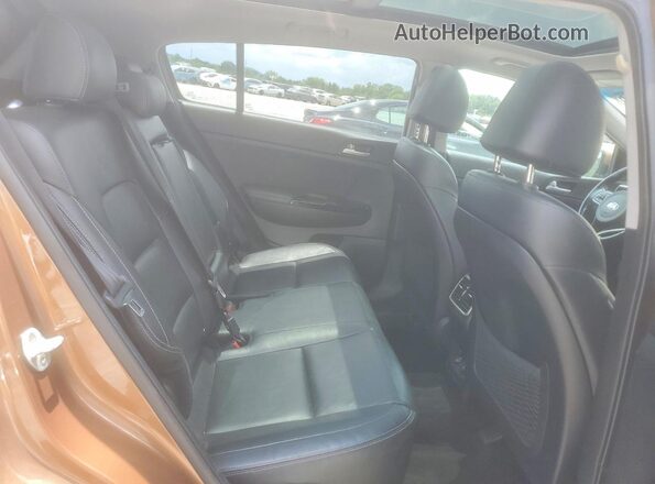 KNDPN3AC5J7480202 2018 KIA SPORTAGE Золотой Вид задней части салона