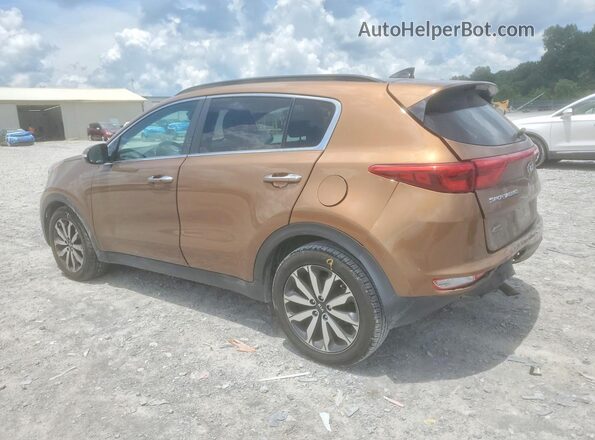 KNDPN3AC5J7480202 2018 KIA SPORTAGE Золотой Задняя левая четверть