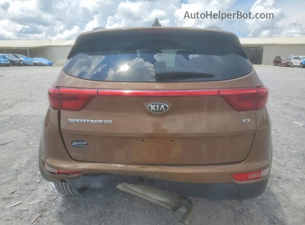 KNDPN3AC5J7480202 2018 KIA SPORTAGE Золотой Вид сзади