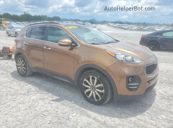 KNDPN3AC5J7480202 2018 KIA SPORTAGE Золотой Передняя правая четверть